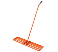 Eskde Heavy Duty Lawn Levelling Rake & Lute For Top Soil Professional Soil & Turf Level Rake 42" / 106Cm