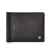 eske Nix - Genuine Leather Mens Bifold Money Clip with RFID Blocking - Holds Cards, Coins and Bills - 10 Card Slots - Everyday Use - Travel Friendly - Handcrafted - Durable - Water Resistant, Graphite