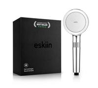 Eskiin Filtered Shower Head - Best HandHeld Shower Head With Filters For Healthy Hair & Skin - High Pressure - Reduce Dandruff, Protect Colored Hair, And Soothe Dry Skin (Chrome)
