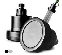 Eskiin Filtered Showerhead - Best Shower Head With Filters For Healthy Hair & Skin - High Pressure Water Softener For Hard Water - Reduce Dandruff, Protect Colored Hair, And Soothe Dry Skin (Black)