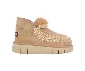 Eskimo Bounce Suede Ankle Boot - female - Mou - Winter Boots - Brown - 4 UK - Shoes 4 UK