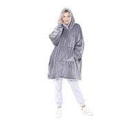Plush Shoodie Warm Fleece Hoodie Grey