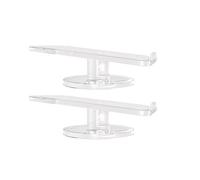 esktop Speaker Stands Mount Acrylic Desktop Stand for KEF LS50 Meta & LSX Speakers, Bookshelf Speaker Base