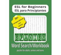 ESL for Beginners: Word Search: Learn English Through Fun & Puzzles!