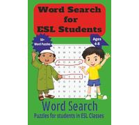 ESL Students Word Search Puzzle Book: Word Search with Easy to Read print about ESL teaching, ESL Teachers, Parents, Kids, sigh words, and more | 6x9 ... Gifts for Holidays, Birthdays, and Free Time
