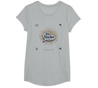 ESL Teacher: Changing Lives One Word at A Time T-Shirt, Girls, Heather Grey, Medium