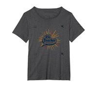 ESL Teacher: Changing Lives One Word at A Time T-Shirt, Women's Plus, Dark Heather Grey, 4X