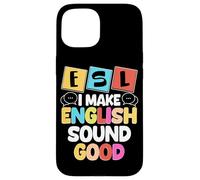 ESL Teacher English Second Language Multilingual Teaching Case for iPhone 15