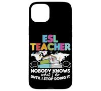 ESL Teacher English Second Language Multilingual Teaching Case for iPhone 15 Plus
