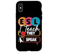ESL Teacher English Second Language Multilingual Teaching Case for iPhone X/XS
