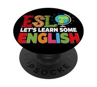 ESL Teacher English Second Language Multilingual Teaching PopSockets Adhesive PopGrip