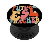 ESL Teacher English Second Language Multilingual Teaching PopSockets Adhesive PopGrip