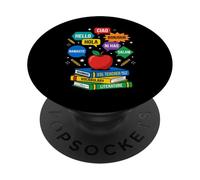 ESL Teacher Hello Languages Multilingual World Greetings PopSockets Adhesive PopGrip