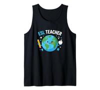 ESL Teacher Linguistic Education Classroom Instructor Tank Top