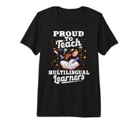 ESL Teacher Teach English Language Educator Grammar Teacher Premium T-Shirt