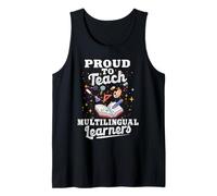 ESL Teacher Teach English Language Educator Grammar Teacher Tank Top