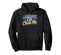 Esl Teacher Who Did Not Choose Language Life Chose Esol Pullover Hoodie