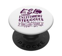 ESL Teaching Multilingual Teacher ESL Teacher PopSockets Adhesive PopGrip
