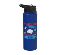 ESL Teaching Multilingual Teacher ESL Teacher Stainless Steel Insulated Water Bottle
