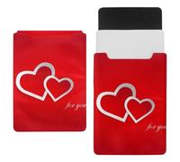Eslifey 13 Inch Slim Laptop Sleeve Case Leather Bag with Magnetic Closure, Heart Icon Love for You Microfiber Leather Case