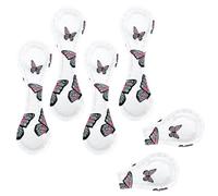 Eslifey 6 Pieces Magnetic Bookmarks, Butterflies-Group-Flying Page Markers Leather Book Mark Book Accessories for Students Teachers Reading