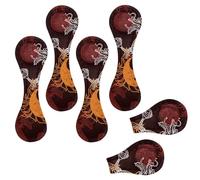 Eslifey 6 Pieces Magnetic Bookmarks, Chinese Element Tai Chi Dragon Page Markers Leather Book Mark Book Accessories for Students Teachers Reading