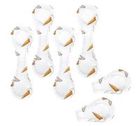 Eslifey 6 Pieces Magnetic Bookmarks, Cute Pelican Page Markers Leather Book Mark Book Accessories for Students Teachers Reading