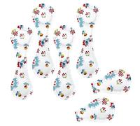 Eslifey 6 Pieces Magnetic Bookmarks, Firebird and Currant in Russian Bird Floral Pattern Page Markers Leather Book Mark Book Accessories for Students Teachers Reading