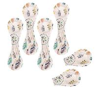 Eslifey 6 Pieces Magnetic Bookmarks, Indians Dream Catcher Pattern Page Markers Leather Book Mark Book Accessories for Students Teachers Reading