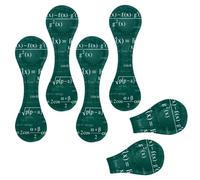 Eslifey 6 Pieces Magnetic Bookmarks, Math and Physical Formulas Page Markers Leather Book Mark Book Accessories for Students Teachers Reading