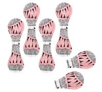 Eslifey 6 Pieces Magnetic Bookmarks, Punk Bitten Lips with Spikes and Studs Pattern Page Markers Leather Book Mark Book Accessories for Students Teachers Reading