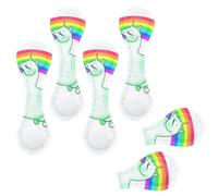 Eslifey 6 Pieces Magnetic Bookmarks, Unicorn Fat Page Markers Leather Book Mark Book Accessories for Students Teachers Reading