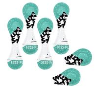Eslifey 6 Pieces Magnetic Bookmarks, Whale Ocean Green Page Markers Leather Book Mark Book Accessories for Students Teachers Reading