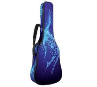 Eslifey Acoustic Guitar Bag Abstract Man Falling in Light Adjustable Shoulder Strap Guitar Case Gig Bag 40 41 42 Inch