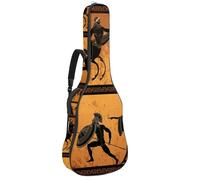 Eslifey Acoustic Guitar Bag Ancient Greek Adjustable Shoulder Strap Guitar Case Gig Bag 40 41 42 Inch