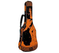 Eslifey Acoustic Guitar Bag Ancient Greek God Prometheus Adjustable Shoulder Strap Guitar Case Gig Bag 40 41 42 Inch