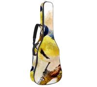 Eslifey Acoustic Guitar Bag Bird Woodland Animal Adjustable Shoulder Strap Guitar Case Gig Bag 40 41 42 Inch