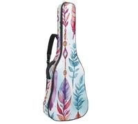 Eslifey Acoustic Guitar Bag Colorful Dreamcatcher Pattern Adjustable Shoulder Strap Guitar Case Gig Bag 40 41 42 Inch