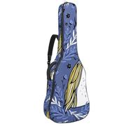 Eslifey Acoustic Guitar Bag Cute Cartoon Animal Hipster Unicorn Horse Adjustable Shoulder Strap Guitar Case Gig Bag 40 41 42 Inch