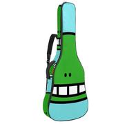 Eslifey Acoustic Guitar Bag Cute Frog Winks Adjustable Shoulder Strap Guitar Case Gig Bag 40 41 42 Inch