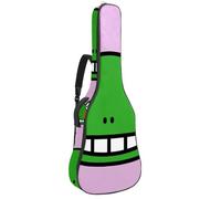 Eslifey Acoustic Guitar Bag Cute Frog Winks Adjustable Shoulder Strap Guitar Case Gig Bag 40 41 42 Inch
