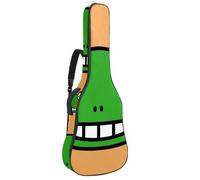 Eslifey Acoustic Guitar Bag Cute Frog Winks Adjustable Shoulder Strap Guitar Case Gig Bag 40 41 42 Inch