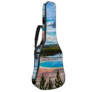 Eslifey Acoustic Guitar Bag Grand Canyon Blue Sky Adjustable Shoulder Strap Guitar Case Gig Bag 40 41 42 Inch