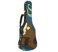 Eslifey Acoustic Guitar Bag Happy Mother's Day Cute Koala Adjustable Shoulder Strap Guitar Case Gig Bag 40 41 42 Inch