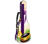 Eslifey Acoustic Guitar Bag Holy Week. The Time of Lent. Adjustable Shoulder Strap Guitar Case Gig Bag 40 41 42 Inch