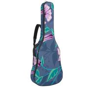 Eslifey Acoustic Guitar Bag Morning Glory Blossoms Adjustable Shoulder Strap Guitar Case Gig Bag 40 41 42 Inch