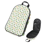 Eslifey Camping Cooking Utensils Organizer Travel Bag, Cartoon Dinosaur Sleep Portable Storage Bag for BBQ Camp Cookware Kitchen Kit