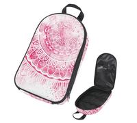 Eslifey Camping Travel Cooking Utensils Organizer Bag, Abstract Mandala Watercolor Digital Art Painting Portable Storage Bag for BBQ Camp Cookware Kitchen Kit