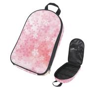 Eslifey Camping Travel Cooking Utensils Organizer Bag, Cherry Blossoms in Full Bloom Pattern Portable Storage Bag for BBQ Camp Cookware Kitchen Kit