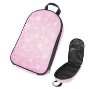 Eslifey Camping Travel Cooking Utensils Organizer Bag, Cherry Japanese Cherry Blossoms Pattern Portable Storage Bag for BBQ Camp Cookware Kitchen Kit